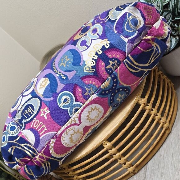 Coach Pop-C Glam Signature Graffiti Tote with Matching Wallet - Picture 8 of 15